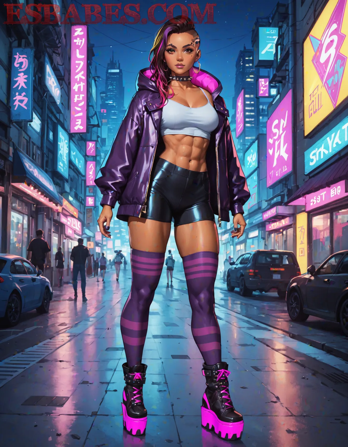 Arte hentai ilustración increíble de One Piece Dandadan Anime Reviews Catgirl Moe generado por IA