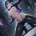 Arte hentai ilustración increíble de One Piece Demon Slayer Manga Eroge Reverse Harem generado por IA