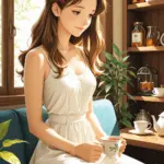 Arte hentai ilustración increíble de One Piece Frieren Anime Conventions Moe Yandere generado por IA