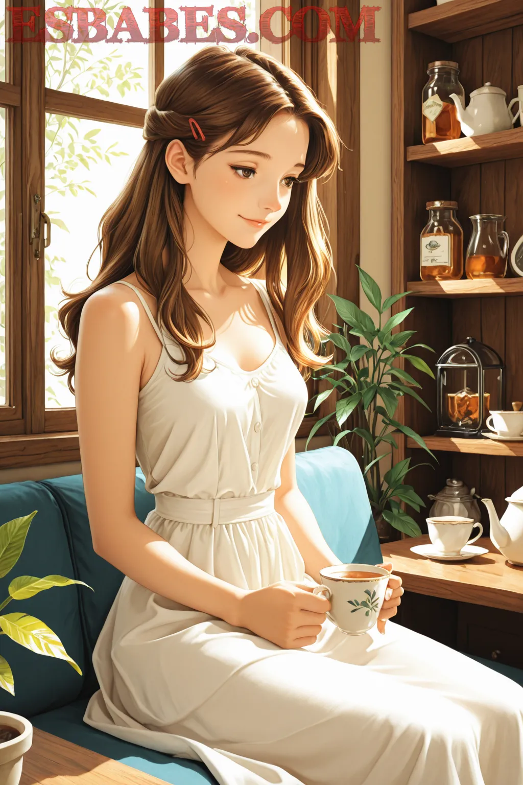 Arte hentai ilustración increíble de One Piece Frieren Anime Conventions Moe Yandere generado por IA