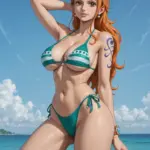 Arte hentai ilustración increíble de One Piece Kaiju No 8 Anime Opening Kemonomimi Reverse Harem generado por IA