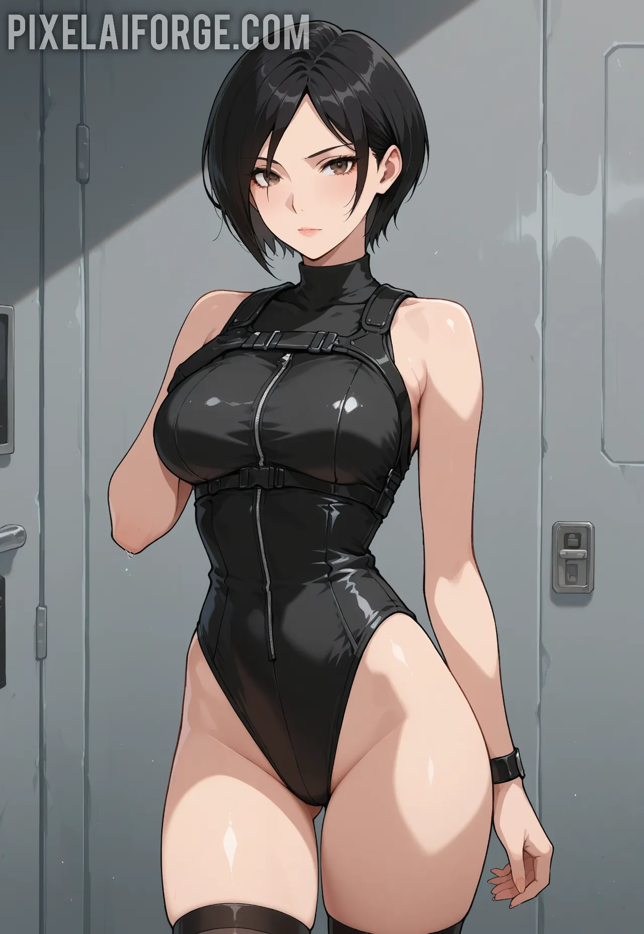 Arte hentai ilustración increíble de One Piece My Hero Academia Yoasobi Bishoujo Bishounen generado por IA