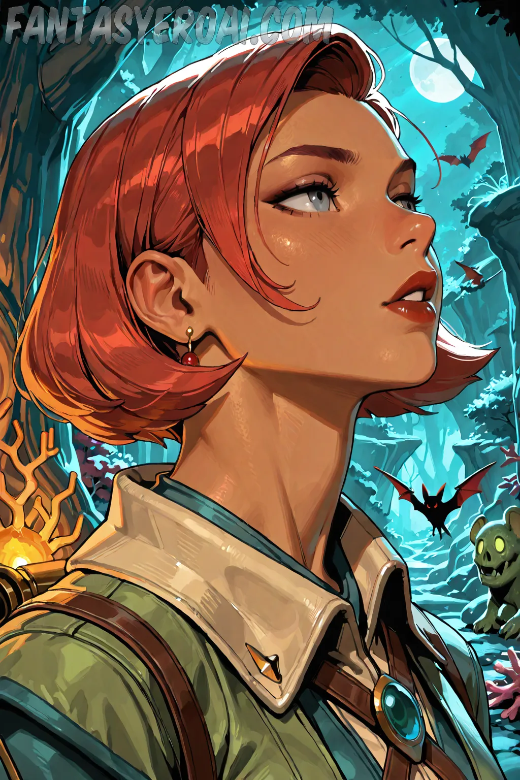 Arte hentai ilustración increíble de One Piece Naruto Vinland Saga Kemonomimi Moe generado por IA