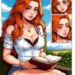 Arte hentai ilustración increíble de One Piece Yoasobi Gojo Satoru Anime Music Shotacon generado por IA