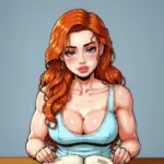Arte hentai ilustración increíble de Options Permalink generado por IA