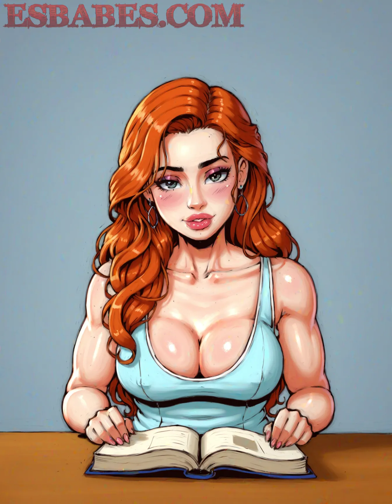 Arte hentai ilustración increíble de Options Permalink generado por IA