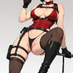 Arte hentai ilustración increíble de Oshi No Ko Amv Kawaii Lolicon Senpai generado por IA