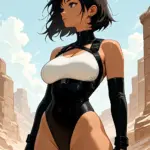 Arte hentai ilustración increíble de Otra Belleza Exotica generado por IA