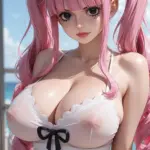 Arte hentai ilustración increíble de Patricya Ava generado por IA