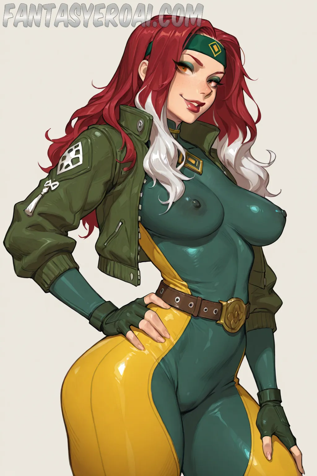 Arte hentai ilustración increíble de Penny Pax generado por IA