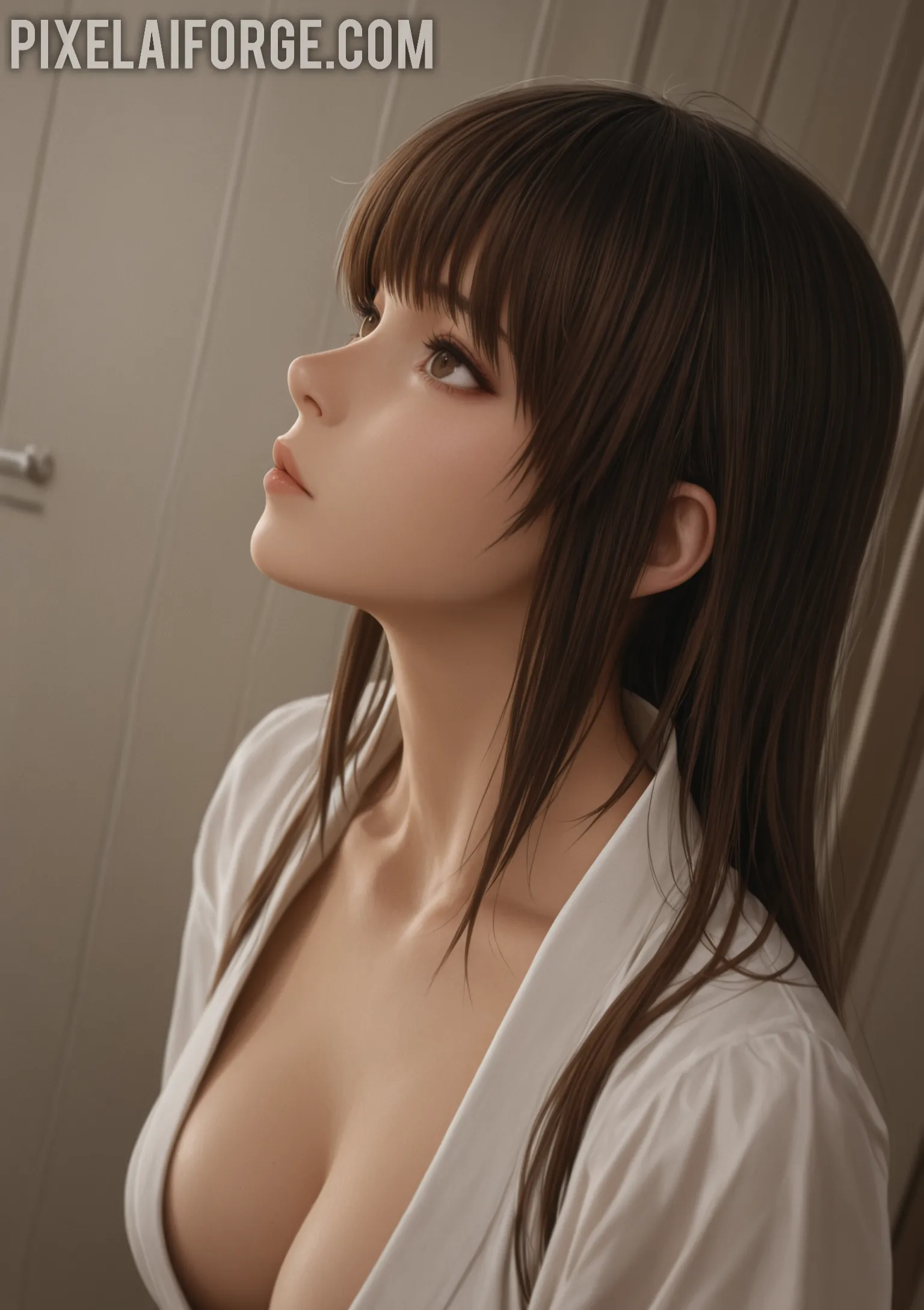 Arte hentai ilustración increíble de Perra Amateur Latina generado por IA