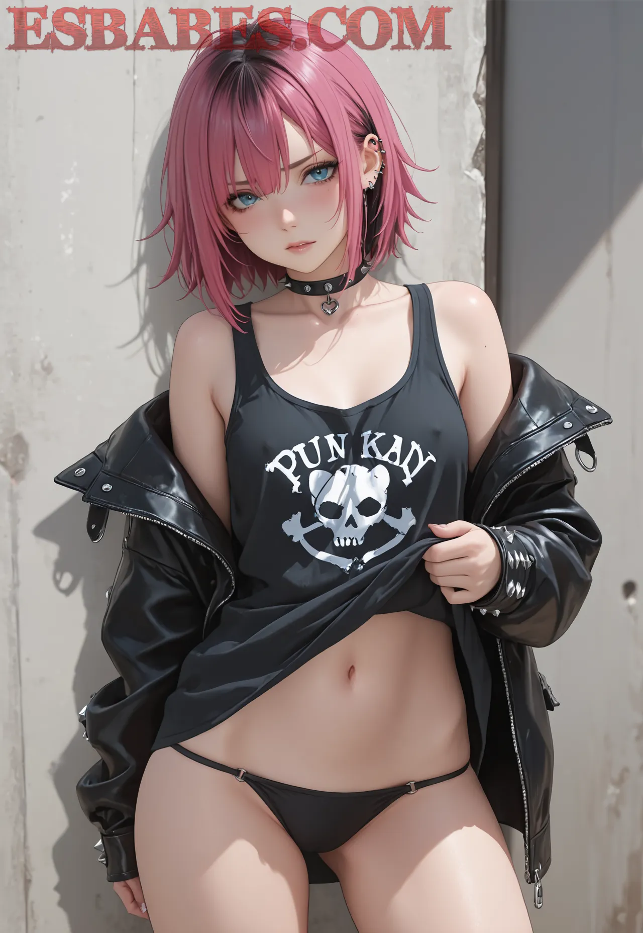 Arte hentai ilustración increíble de Petite Thai Girl generado por IA