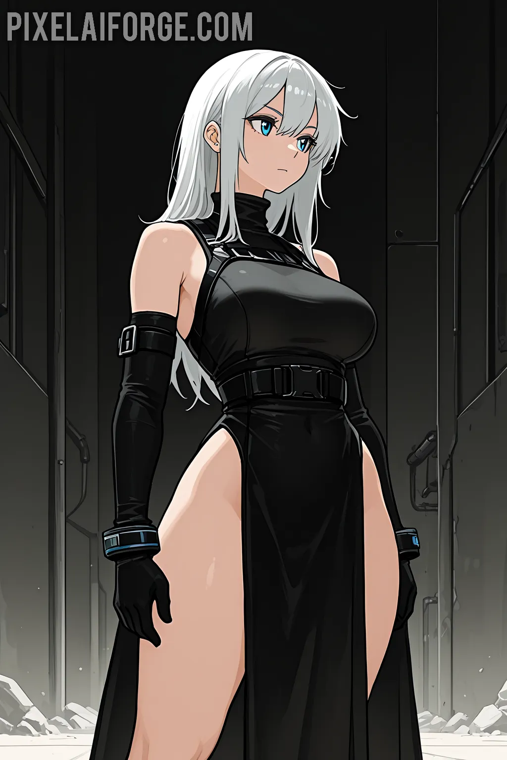 Arte hentai ilustración increíble de Pibitas Sexy Y Desnudas generado por IA