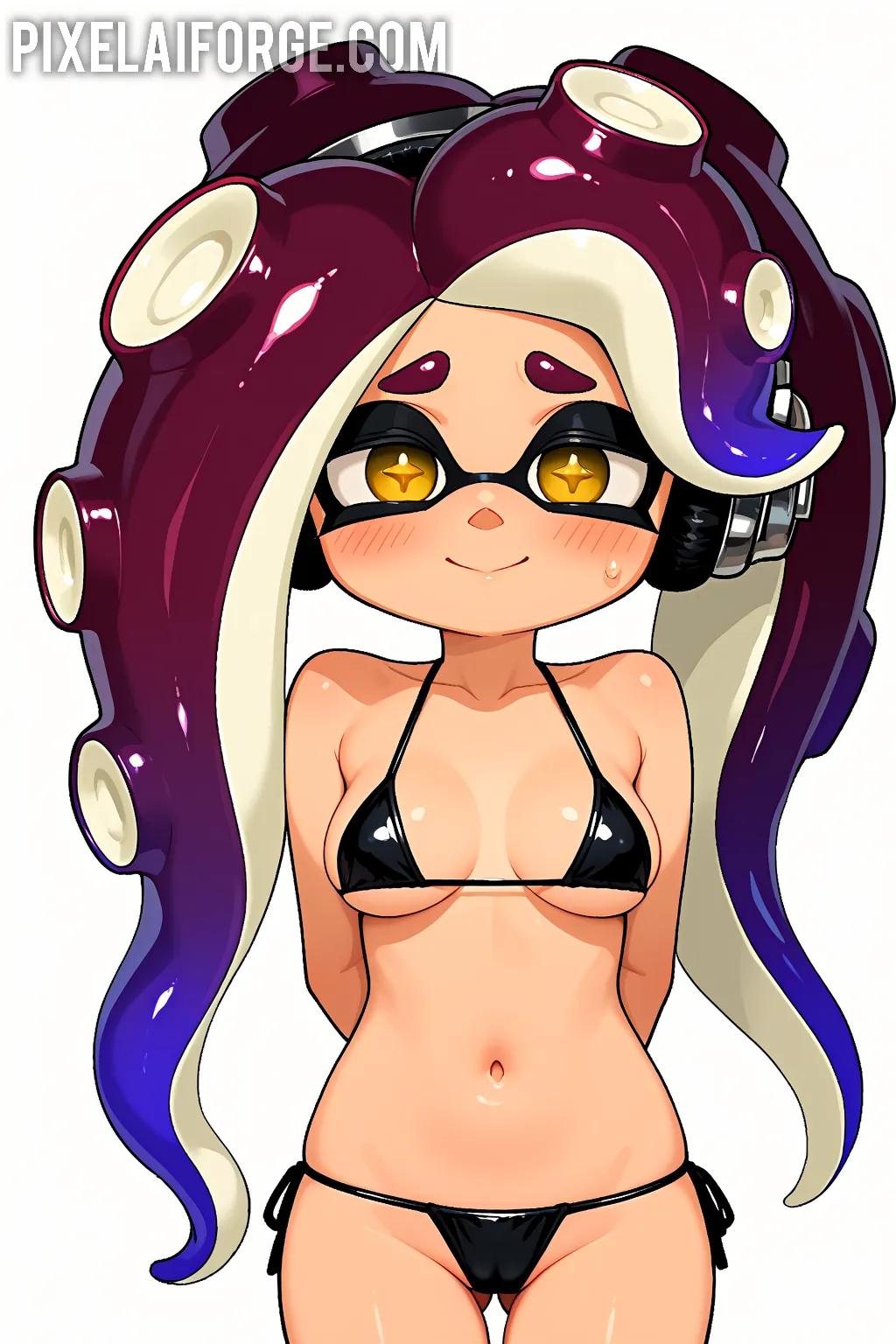 Arte hentai ilustración increíble de Pintorescas Chicas Desnudas Parte Tres generado por IA