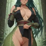 Arte hentai ilustración increíble de Pole Dance De Mujeres Desnudas generado por IA