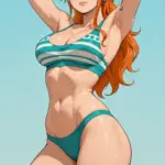 Arte hentai ilustración increíble de Posar Desnudas En La Mente De Unos generado por IA