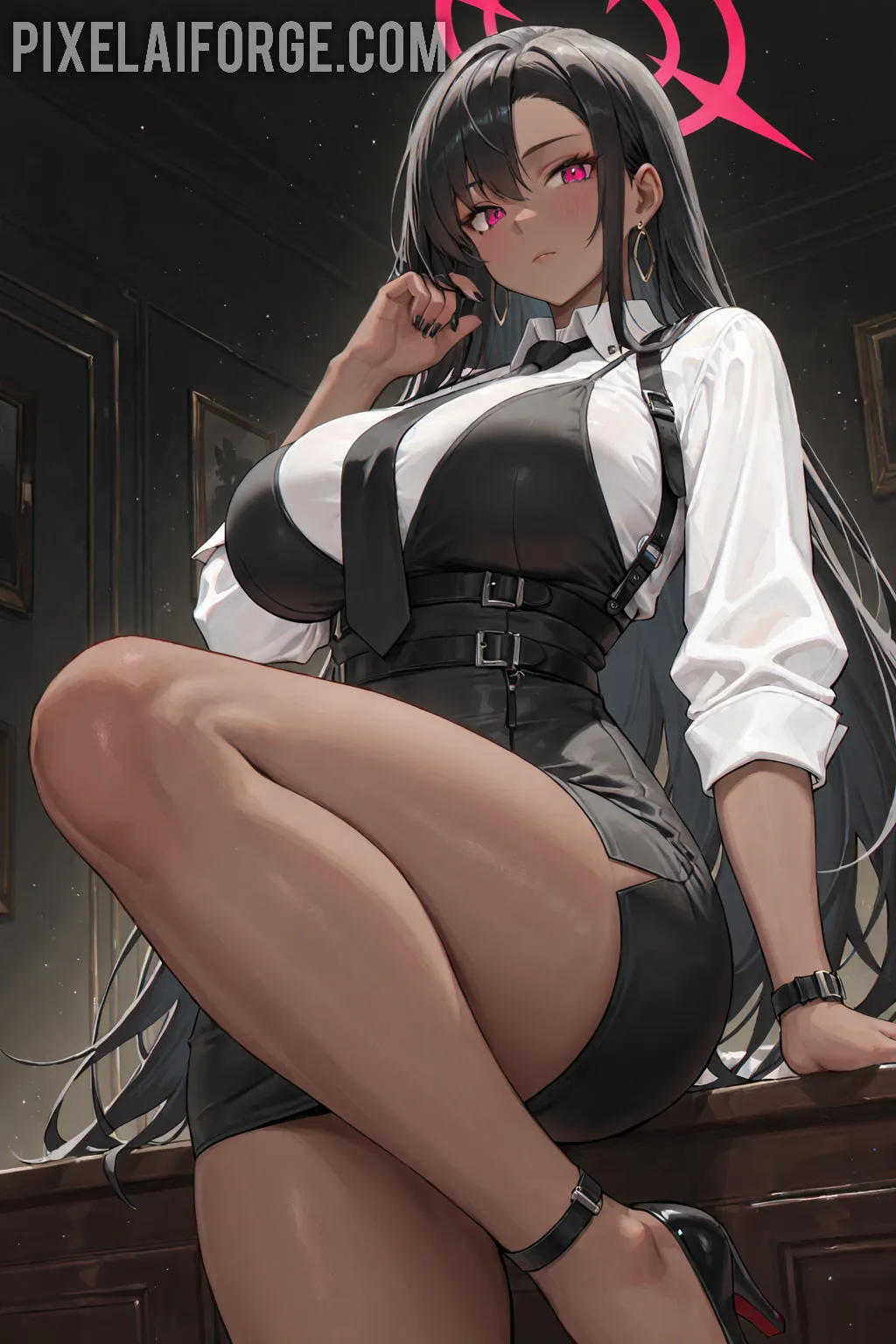 Arte hentai ilustración increíble de Preciosa Amater generado por IA