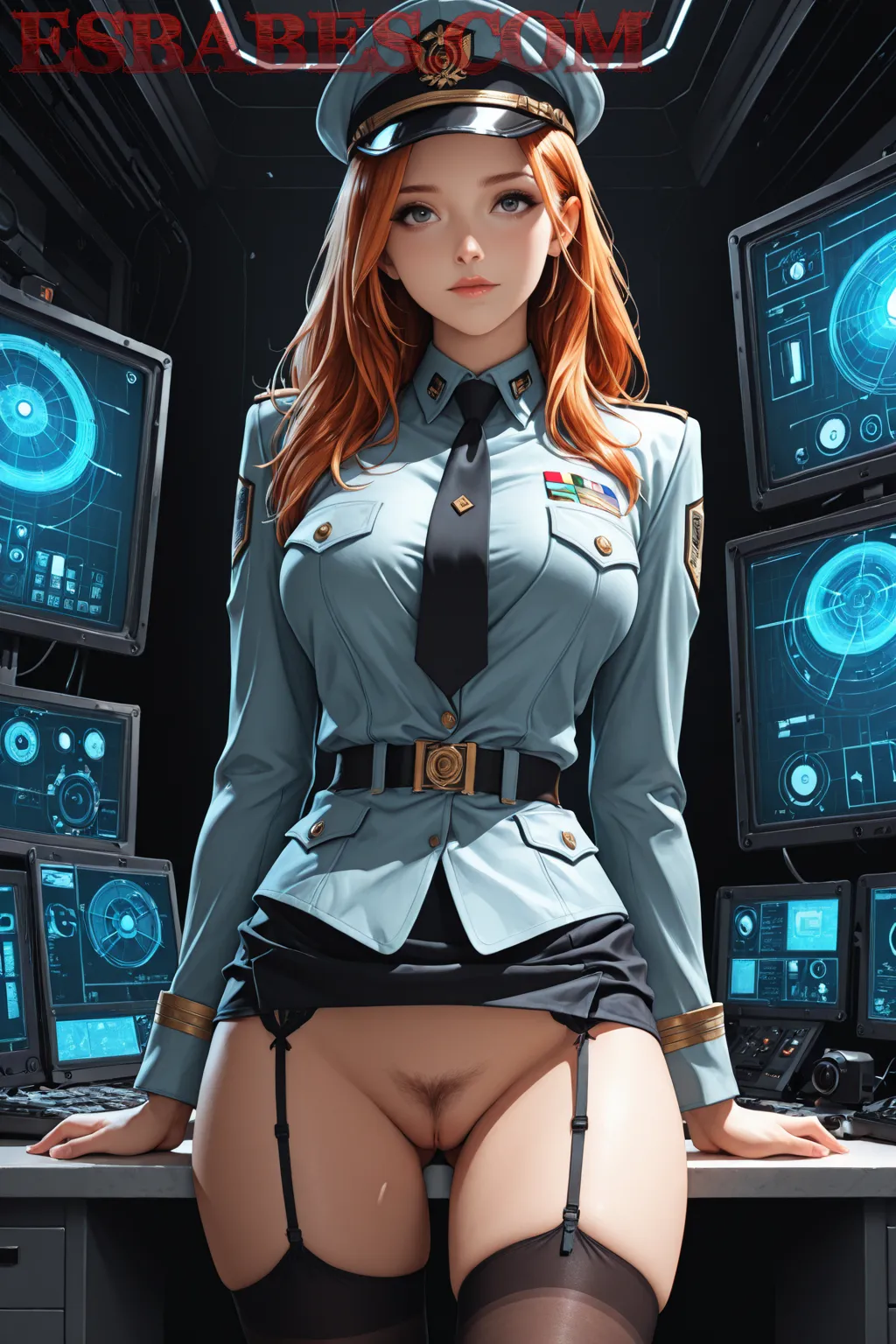 Arte hentai ilustración increíble de Preciosidades Desnudas generado por IA