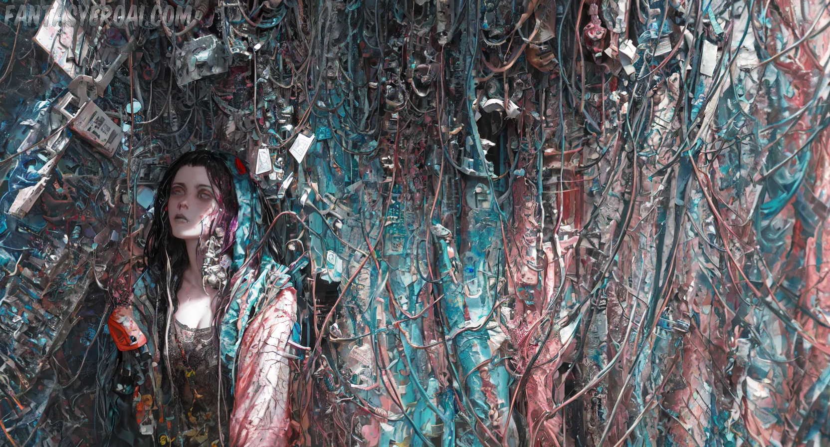 Arte hentai ilustración increíble de Pussy Amazing generado por IA