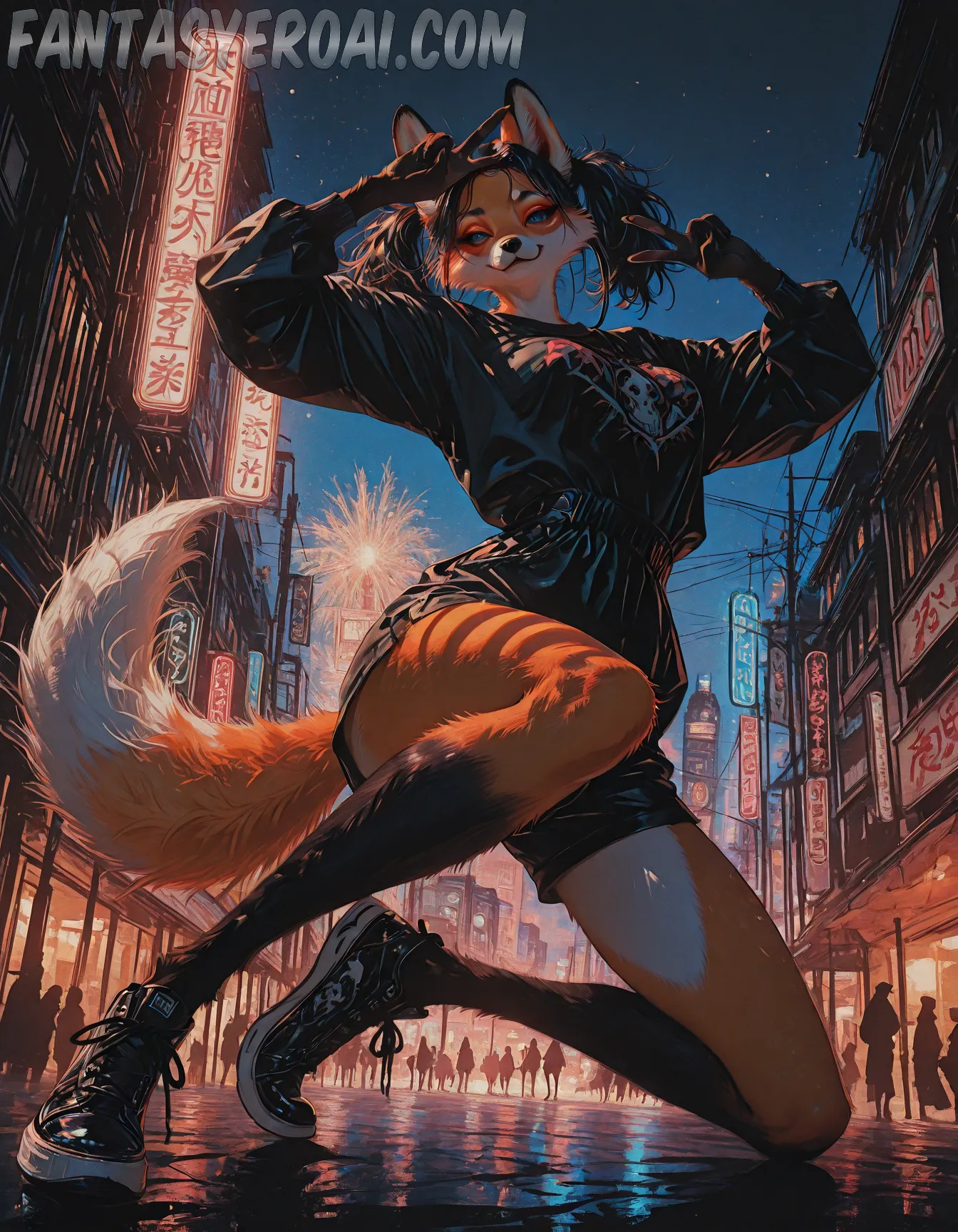 Arte hentai ilustración increíble de Rachael Major Big Boobs generado por IA