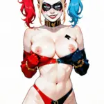 Arte hentai ilustración increíble de Rae Lil Black generado por IA