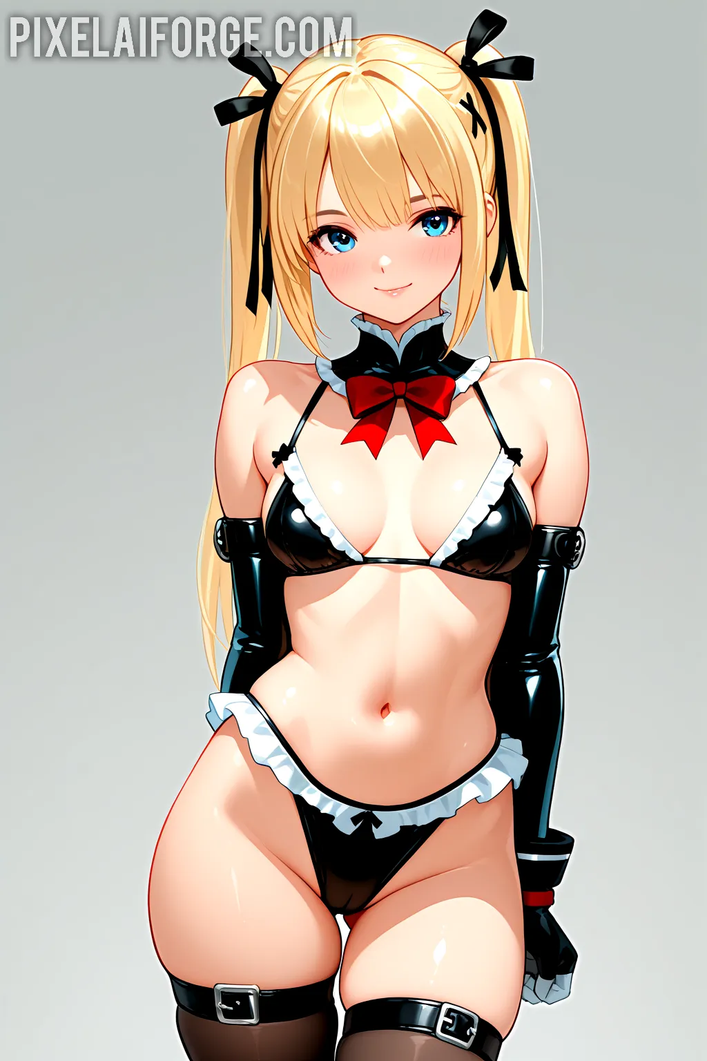 Arte hentai ilustración increíble de Redfaith Sg Desnuda generado por IA