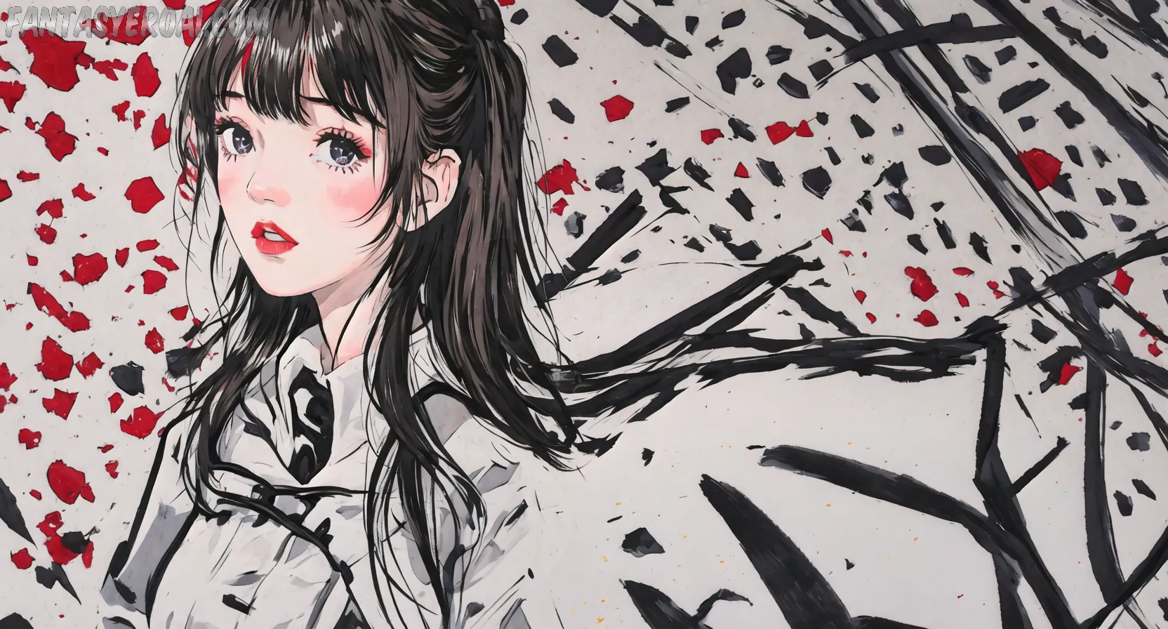 Arte hentai ilustración increíble de Riae Sg Sexy generado por IA