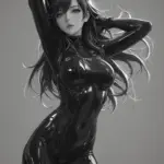 Arte hentai ilustración increíble de Robin Desnuda generado por IA