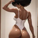 Arte hentai ilustración increíble de Rocio Tremendos Pezones generado por IA