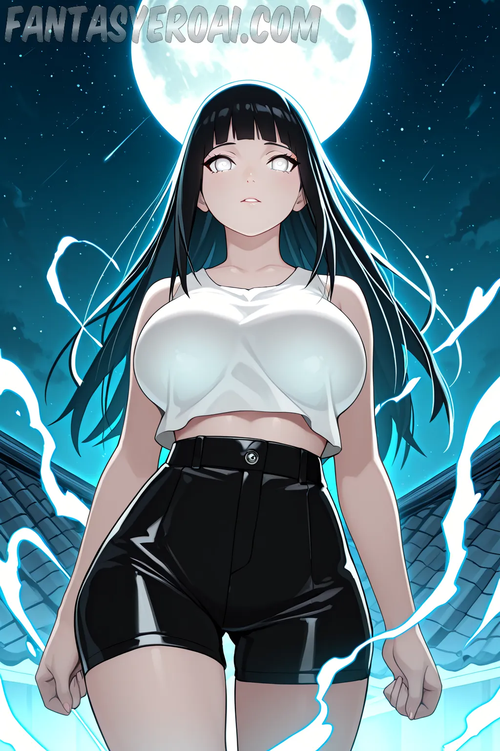 Arte hentai ilustración increíble de Rubia Espanola generado por IA