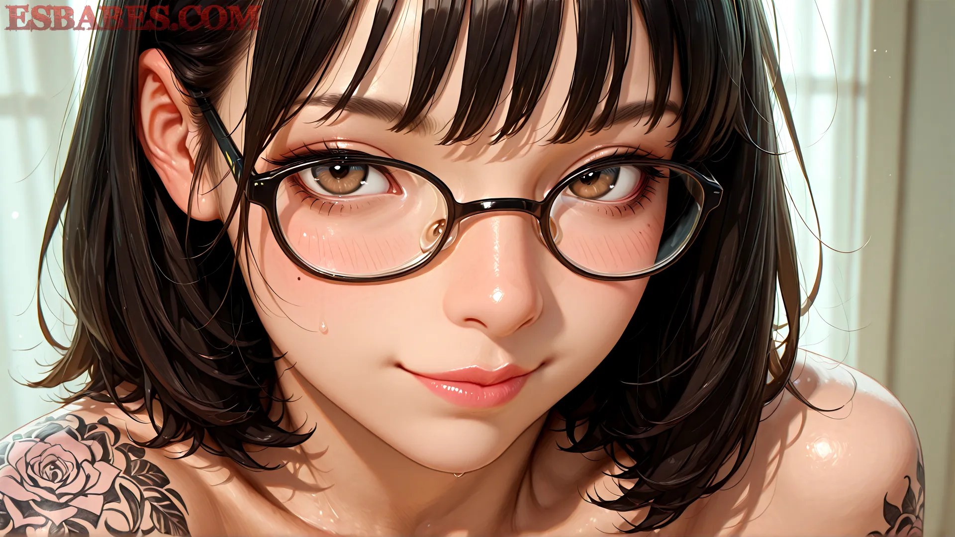 Arte hentai ilustración increíble de Russian Supermodel generado por IA