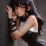 Arte hentai ilustración increíble de Ryan Ryans Hot Girls generado por IA