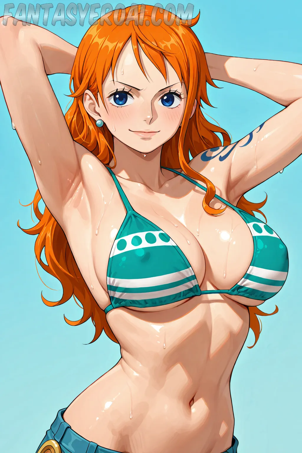 Arte hentai ilustración increíble de Sabrosas Chicas generado por IA