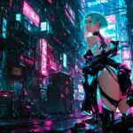 Arte hentai ilustración increíble de Sakura Naruto Hentai 2 generado por IA