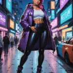 Arte hentai ilustración increíble de Salvajadas De Miedo Por Halloween generado por IA