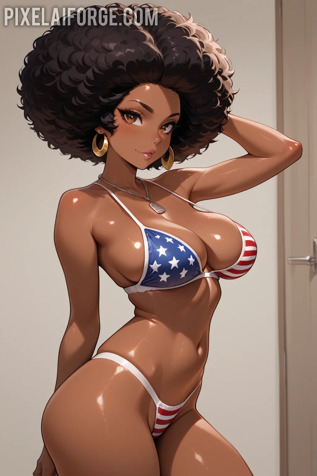 Arte hentai ilustración increíble de Saori Hayami Nuevos Anime 2025 Estrenos generado por IA