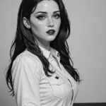 Arte hentai ilustración increíble de Sayuri Esta De Nuevo Con Nosotras generado por IA