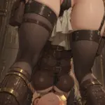 Arte hentai ilustración increíble de Scarlet Laveys Morena Tetona Tattoo generado por IA