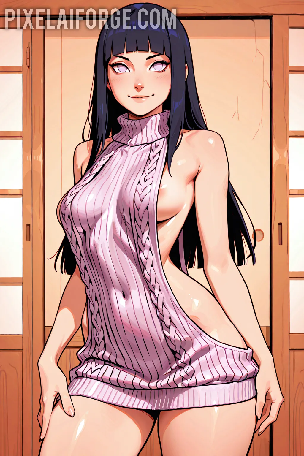 Arte hentai ilustración increíble de Selena Gomez Una Actriz Mundial generado por IA