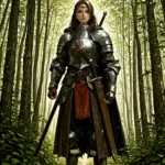 Arte hentai ilustración increíble de Seltin Mostrando Su Disfraz De Halloween generado por IA