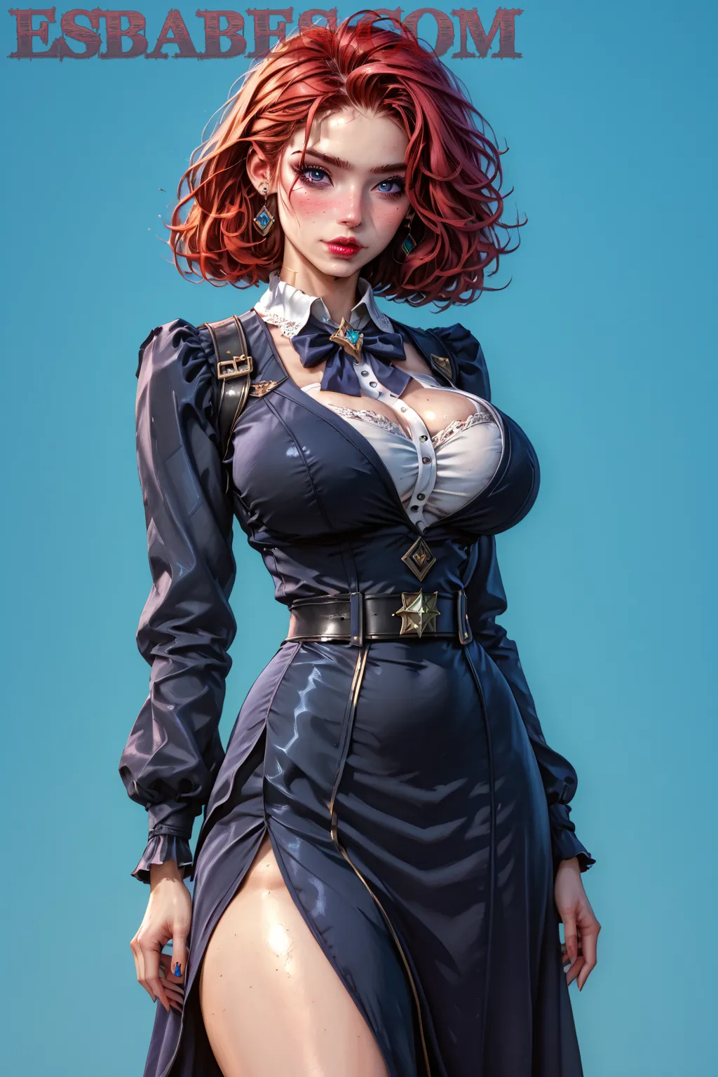 Arte hentai ilustración increíble de Sexy Body Girls generado por IA