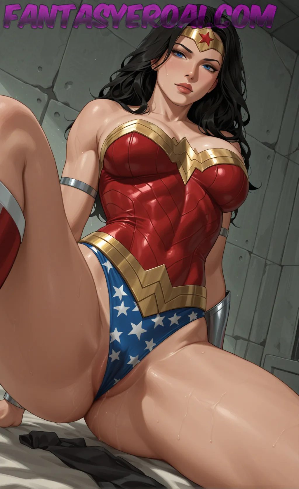 Arte hentai ilustración increíble de Sexy En Lenceria generado por IA