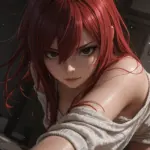 Arte hentai ilustración increíble de Sexy Hot Selfies generado por IA