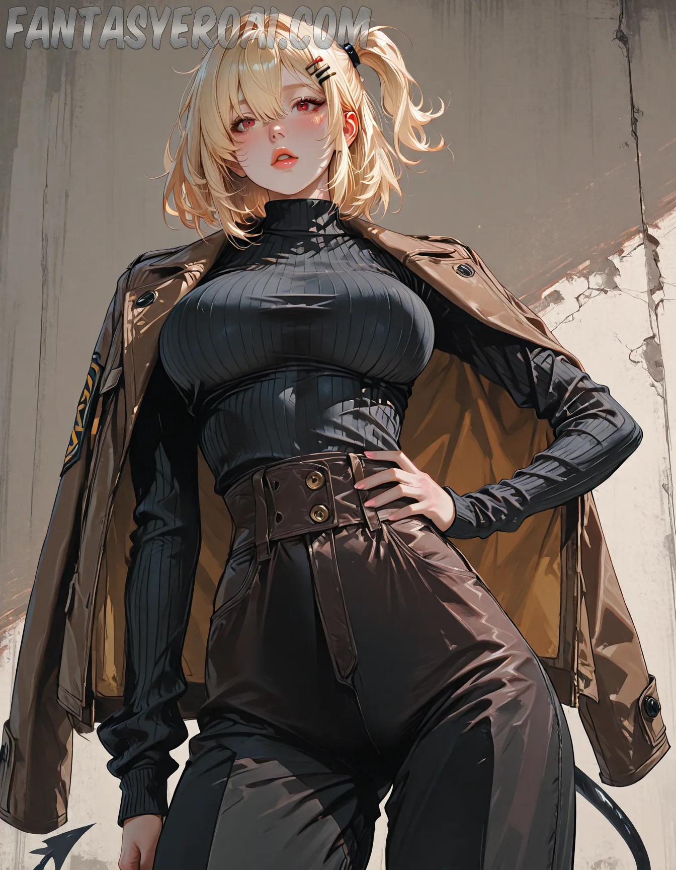 Arte hentai ilustración increíble de Sexy Mujeres Calientes Para La Brocha Gorda generado por IA