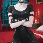 Arte hentai ilustración increíble de Sexy Naked Amateur generado por IA