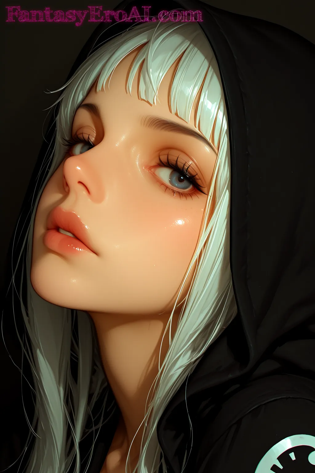 Arte hentai ilustración increíble de Sexy Secretary Eva Angelina Apologises To Boss With A Suck And A Fuck generado por IA