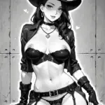 Arte hentai ilustración increíble de Shouko Takahashi Erotica generado por IA