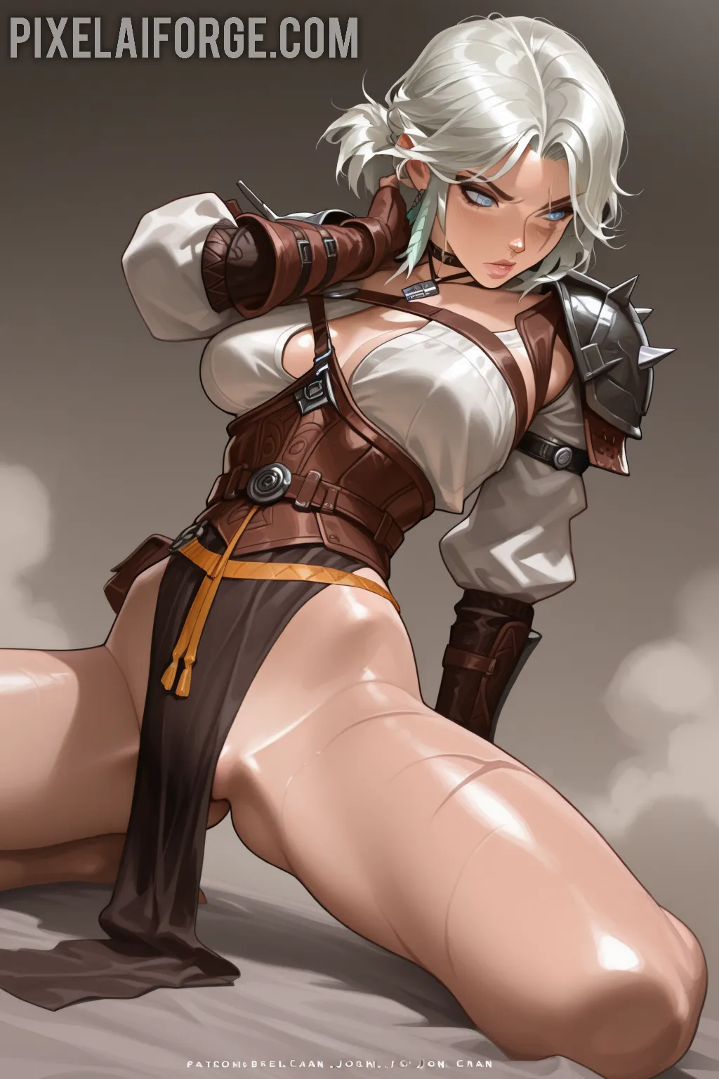 Arte hentai ilustración increíble de Siew Pui Yi Sexy generado por IA