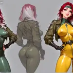 Arte hentai ilustración increíble de Solo Leveling Apothecary Diaries Anime Season Yaoi Netorare generado por IA