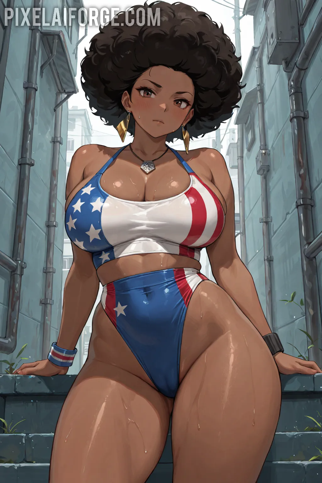 Arte hentai ilustración increíble de Solo Leveling Apothecary Diaries Fullmetal Alchemist Samurai Champloo Eroge generado por IA